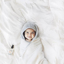 Load image into Gallery viewer, Baby Mori Hooded Towel in Blush Pink