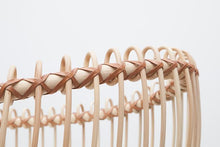 Load image into Gallery viewer, Bermbach Handcrafted LOLA Rattan Crib with Mattress