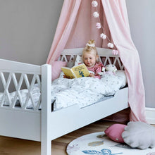 Load image into Gallery viewer, Cam Cam Copenhagen Harlequin Single Bed 90 x 200cm - White