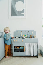Load image into Gallery viewer, Cam Cam Copenhagen Kids Oven Glove Play Set in Dandelion Petroleum