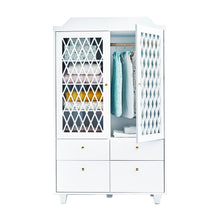 Load image into Gallery viewer, Cam Cam Harlequin Wardrobe in White