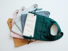 Load image into Gallery viewer, Fabelab Coated Bib in Foggy Blue