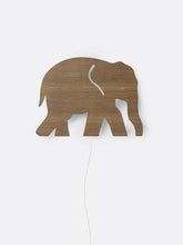 Load image into Gallery viewer, Ferm Living Elephant Lamp - Smoked Oak