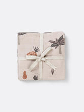 Load image into Gallery viewer, Ferm Living Muslin Cloths Fruiticana (set of 3)