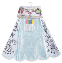 Load image into Gallery viewer, Great Pretenders Colour-A-Cape Magical Princess