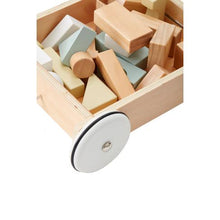 Load image into Gallery viewer, Kids Concept - Toy Wagon with blocks