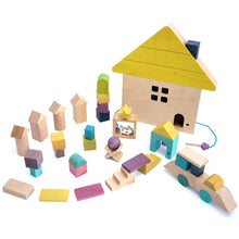 Load image into Gallery viewer, Kiko & GG Tsumiki - Building Blocks Wooden House