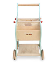Load image into Gallery viewer, Le Toy Van Honeybake Shopping Trolley with Fabric Bag