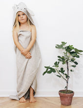 Load image into Gallery viewer, Liewood Augusta Towel Rabbit dumbo grey