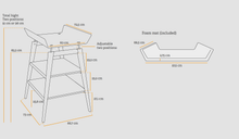 Load image into Gallery viewer, Linea by Leander Changing Table in Beech
