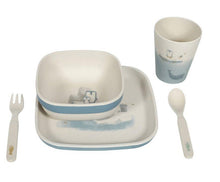 Load image into Gallery viewer, Little Dutch Bamboo Tableware Set Polar Bear