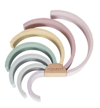Load image into Gallery viewer, Little Dutch Rainbow Stacker Pink