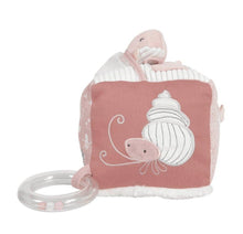 Load image into Gallery viewer, Little Dutch Soft Activity Cube Ocean Pink