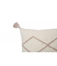 Load image into Gallery viewer, Lorena Canals Knitted Cushion Little Oasis Natural-Pale Pink