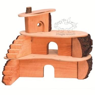 Magic Wood Wooden Tree House Small