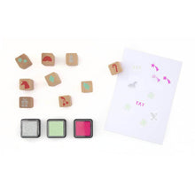 Load image into Gallery viewer, Meri Meri Unicorn Ink Stamp Advent Calendar