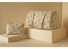 Load image into Gallery viewer, Nobodinoz New York Weekend bag - Blue / Cream