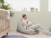 Load image into Gallery viewer, Nobodinoz Oasis Bean Bag in Riviera Blue