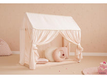 Load image into Gallery viewer, Nobodinoz Pierrot Moon Cushion in Misty Pink
