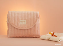 Load image into Gallery viewer, Nobodinoz Savanna Velvet Maternity Case in Bloom Pink