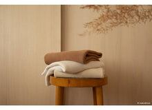 Load image into Gallery viewer, Nobodinoz So Natural Knit Blanket - Biscuit