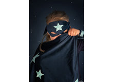 Load image into Gallery viewer, Nobodinoz Superhero costume Eco-Velvet night blue