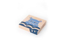 Load image into Gallery viewer, Nobodinoz Wooden Cubes Wild Animals Puzzle