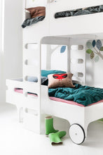 Load image into Gallery viewer, Rafa Kids F&R Bed Set - White (2 Beds)