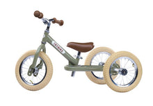 Load image into Gallery viewer, Trybike Steel 2 in 1 Balance Bike / Trike - Vintage Green