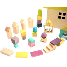 Load image into Gallery viewer, Kiko &amp; GG Tsumiki - Building Blocks Wooden House
