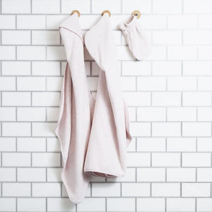 Baby Mori Hooded Towel in Grey