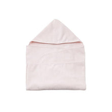 Load image into Gallery viewer, Baby Mori Hooded Towel in Blush Pink
