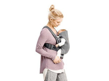 Load image into Gallery viewer, BabyBjorn Baby Carrier Mini - Black Cotton
