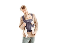 Load image into Gallery viewer, BabyBjorn Baby Carrier Mini - Vintage Indigo Cotton
