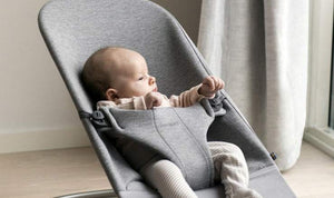 BabyBjorn Bouncer Bliss Soft Collection - Light Grey 3D Jersey