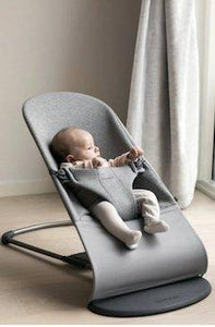 BabyBjorn Bouncer Bliss Soft Collection - Light Grey 3D Jersey