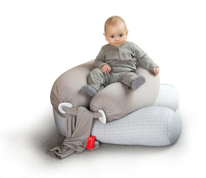 bbhugme Pregnancy Pillow in stone