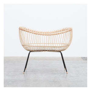 Bermbach Handcrafted LOLA Rattan Crib with Mattress