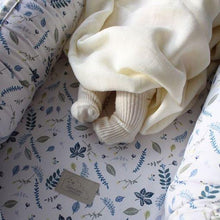 Load image into Gallery viewer, Cam Cam Nest in Pressed Leaves Blue
