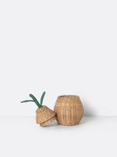 Load image into Gallery viewer, Ferm Living Pear Braided Storage Basket Small
