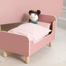 Load image into Gallery viewer, Flexa Rose Doll's Bed in Light Rose
