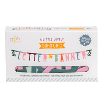 Load image into Gallery viewer, A Little Lovely Company Letter Banner - Boho Chic
