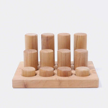 Load image into Gallery viewer, Grimm's Stacking Game Natural Rollers
