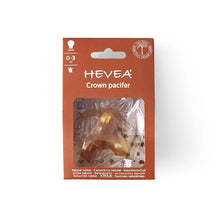 Load image into Gallery viewer, Hevea Crown Round Pacifier
