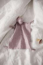 Load image into Gallery viewer, Kids Concept 100% Organic Linen Comforter Dino Pink
