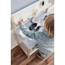 Load image into Gallery viewer, Kids Concept - Natural/White Wooden Play Kitchen
