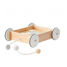 Load image into Gallery viewer, Kids Concept - Toy Wagon with blocks
