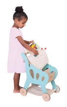 Load image into Gallery viewer, Le Toy Van Honeybake Shopping Trolley with Fabric Bag
