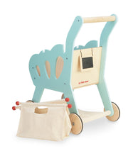 Load image into Gallery viewer, Le Toy Van Honeybake Shopping Trolley with Fabric Bag
