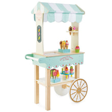 Load image into Gallery viewer, Le Toy Van Ice Cream &amp; Treats Trolley
